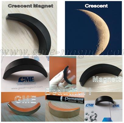 Neodymium Motor Magnet Permanen Crescent Magnet Description1.jpg