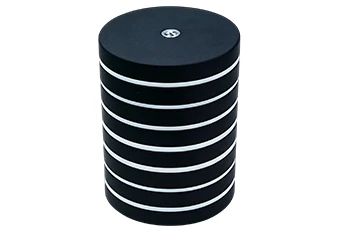 Stacked Rubber Coated Magnet Assembly Stacked Rubber Coated Magnet Assembly