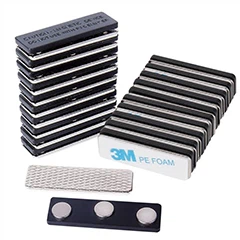 Lencana Nama Magnetik