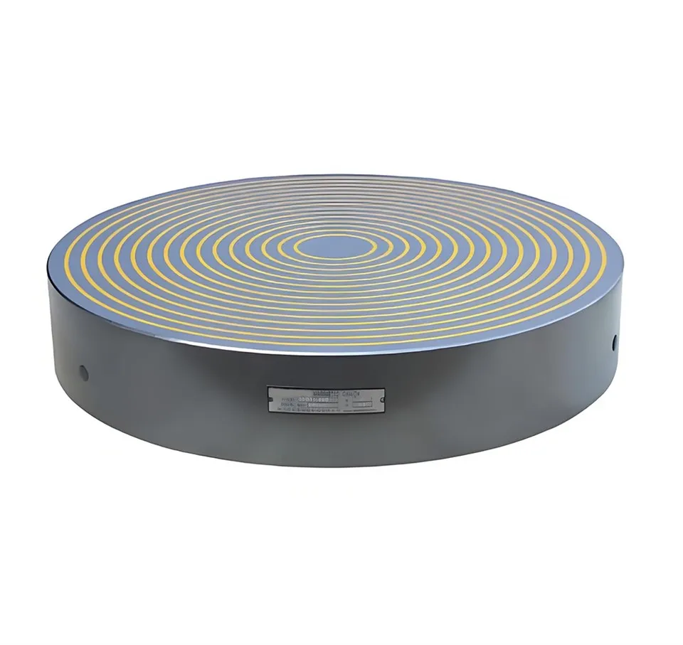 Chuck Elektro Magnetik Bulat Dengan Kutub Konsentris